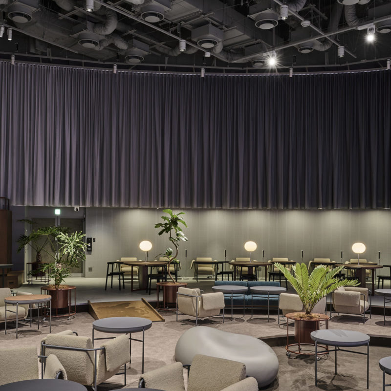 階層と行動の円環（Lingua Franca3.0）in「THE CAMPUS HALL CORE」